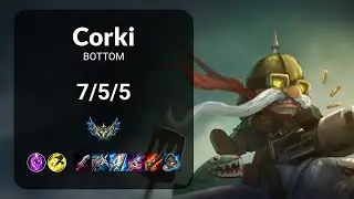 Corki vs Viktor BOTTOM - KR CHALLENGER Patch 14.24