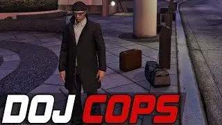 Dept. of Justice Cops #494 - Just Flew In