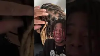 CRAZY TRANSFORMATION😱😳🔥🔥 #dreadlocks #locjourney #locs #dreads #loctransformation #locstyles