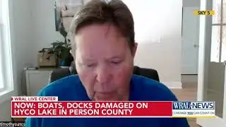 Widespread property damage, road closures at Hyco Lake