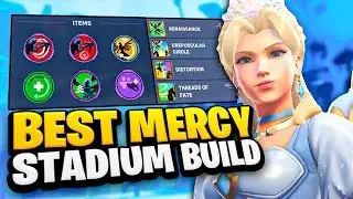 The BEST Mercy Build to Climb in Stadium!! - Overwatch 2