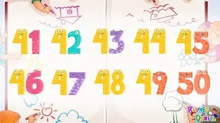 123 Numbers, One two three, kids rhymes, 1 to 100 counting, learn to count, Numbers song, 1to10Count