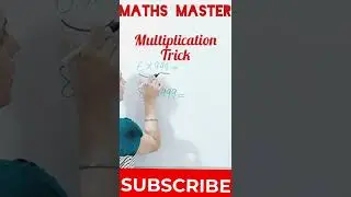 Multiplication,Trick,#mathsmaster #short #easy #shorts#youtubeshorts #tricks