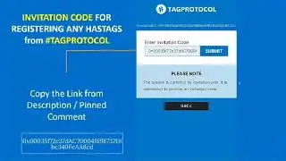 15% Discount in NFT TAG PROTOCOL invitation Code & SUPPORT
