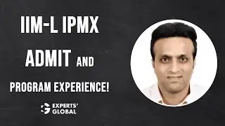 Поступление в IIM Lucknow IPMX и опыт прохождения курса | История Аншумана!