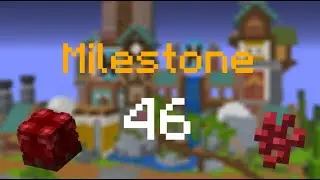 How I Hit My First Milestone 46 ... (Hypixel Skyblock Ironman Episode 63)