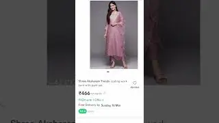 messho kurta set under 500 #meesho #youtubeshorts #meeshofinds
