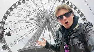 I Found the BEST View in Niagara Falls - Riding the GIANT Sky Wheel to the Top (175ft)