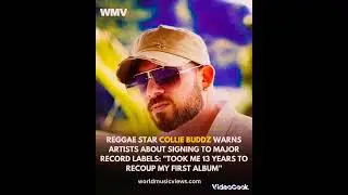 Reggae artist Collie Buddz warn artist on signing for major record label.