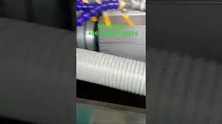 PVC fiber braided suction hose production line.