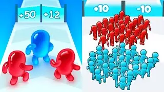 Join Blob Clash 3D VS Join Clash 3D MAX LEVELS UNLOCKED Gameplay Android,ios