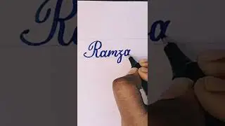 calligraphy name lettering ideas ✨ #calligraphy #shorts #neeticalligraphy