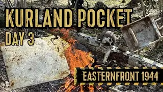 WW2 METAL DETECTING. KURLAND POCKET. IRON MIKE AND FRIENDS. WORLD WAR 2 POSITIONS 1944-1945. DAY 3.