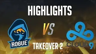 Rogue vs Cloud9 Highlights (upper bracket Bo3) - TakeOver 2