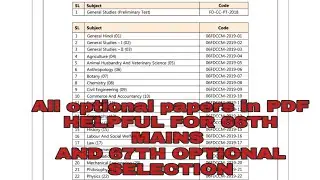 BPSC 64TH ALL PAPERS ON OFFICIAL WEBSITE, DOWNLOAD AND ANALYSE FOR STARTEGY