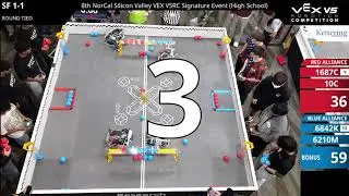 NorCal Silicon Valley Sig : Division 1 - SF #1-1 - 1687C & 10C vs 6842K & 6210M - Auton + Driver