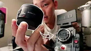 $48 Lens on a RED Cinema Camera | Yongnuo 50mm f1.8 Lens