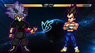 🤐BLACK ZAIGOR VS VEGETA ALL FORMS IN JUMP FORCE MUGEN