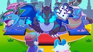I made a Pokemon Board Game and trapped 3 YouTubers inside it
