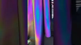 Rainbow Reflective Fabric So Cool for Clothes
