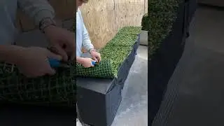 How to build a bespoke artificial topiary hedge