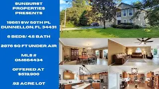 Sunburst Properties Presents 19651 SW 50th Place