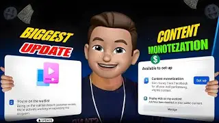 Facebook New Update In ✅ Facebook Content Monetization | Facebook Monetize Kaise Kare