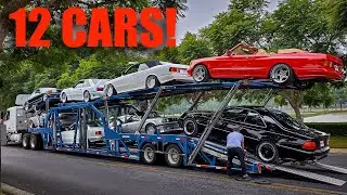 My Friend Brought 12 Cars to the Best Car Show in LA: Radwood 2021