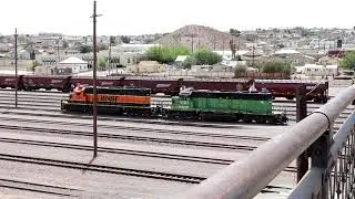 BNSF 1855 & 1707  Barstow  Ron D
