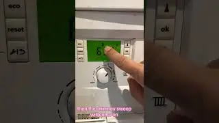 Сервисный режим Worcester Greenstar CDi Compact ErP &mdash; режим проверки соотношения воздух/газ