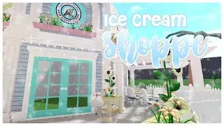 Building an IceCream Shoppe!! || Exterior Only || Voice Over ||Sun FIIowerx||