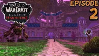 Let's Play World of Warcraft Hardcore - Night Elf Warrior Pt 2 - Relaxing Gameplay