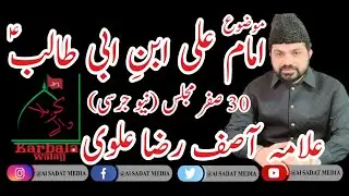 Allama Asif Raza Alvi New Majlis 2020 | 30 Safar New Jersey | Must Watch