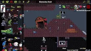 Diamondus Dash - Custom level breakdown & Walkthrough (Monster Bash HD)