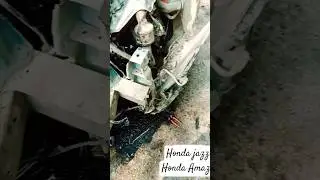 HONDA JAZZ And Amaze oil cooler  replacement. repair             Water pump hidden bolt