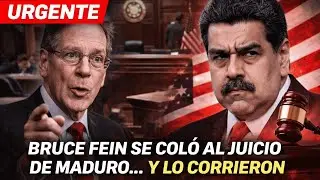 Ni Maduro lo pidi&oacute;: Bruce Fein intent&oacute; colarse al juicio