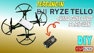 Menerbangkan Drone Ryze Tello dengan NodeMCU ESP8266