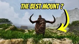 I Tamed the New Fierce Ragnarok Bison in Ark!