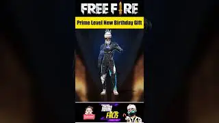 Prime Level New Birthday Gift FREE 100 Diamonds  & Rewards 💝 Free Fire