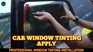 Car Window Tinting Installation | Clean & Professional Apply