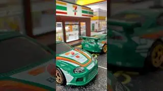 7-Eleven Toyota Supra Hot Wheels #hotwheels #diecast #toyotasupra