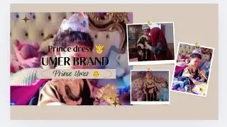 Prince dress for 2years old baby boy 🤴umer brand❤