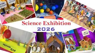 Science & Crafts Exhibition 2026 | Science Project Working Model & Beautiful Crafts #scienceproject