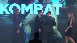 GamesMaster Golden Joystick Awards 2011 - Best Fighting Award Presentation