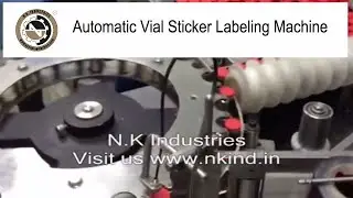 Vial Sticker Labeling Machine