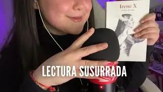 ASMR Lectura susurrada | Susurros, inaudible y gripping en libro 📖