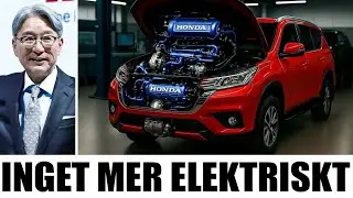 Elon Musk bekr&auml;ftar att Hondas NYA 2025 hybridmotor kommer att skaka HELA elbilsindustrin!