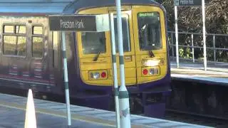 White Thameslink 319-426 and FCC 319-376 at Preston Park Station