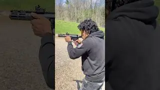 AR-Pistol 9mm. 😮&zwj;💨🔥full range vlog out rn! #ayoitsmike #arp #9mm #glock #glockmag #firearms
