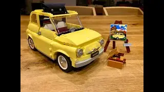 Fiat 500 | Lego creator Expert | Lego 10271 | Recorded in 4K by iPhone 8